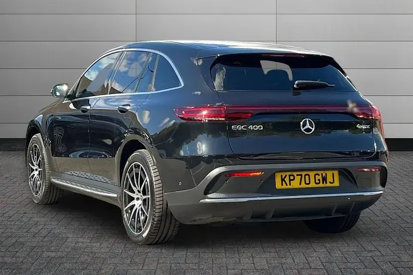 Used Mercedes EQC400 AMG line 295 kW (402 HP) 2020 Black SUV