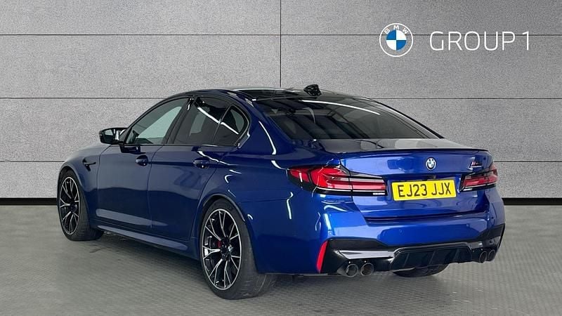 Used BMW M5 Competition Edition 625 HP (459 kW) 2023 Blue Sedan