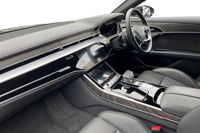 Used Audi A8 S-Line 462 HP (339 kW) 2022 Black Sedan