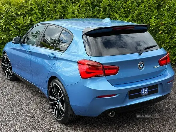 Used BMW 116 M Performance 2018 Blue Hatchback