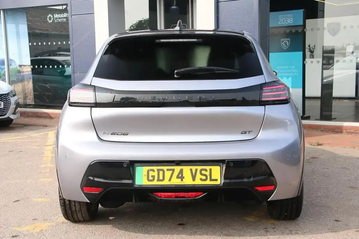 Used Peugeot e-208 GT 114 kW (156 HP) 2025 Grey Hatchback