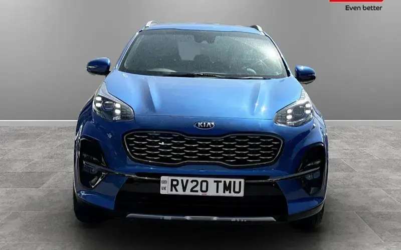Used Kia Sportage GT-Line 177 HP (130 kW) 2020 Blue SUV