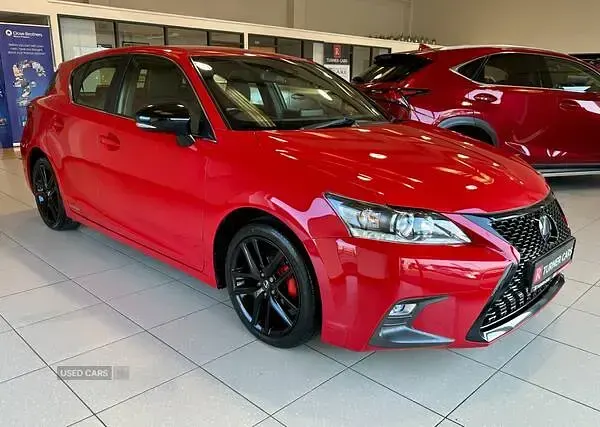 Used Lexus CT200h Sport Line 2019 Red Hatchback