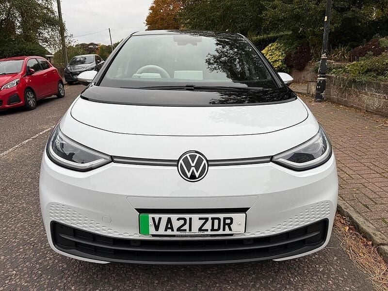 Used VW ID.3 Pro Performance 150 kW (204 HP) 2021 White Hatchback