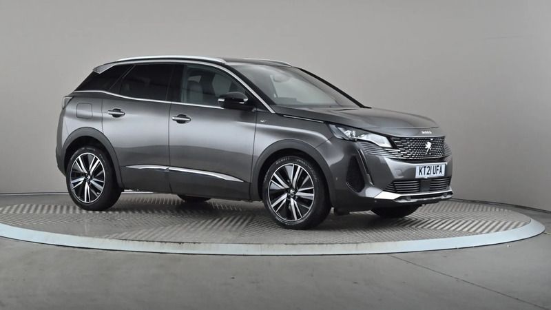 Grey Used 2021 Peugeot 3008 Premium Hatchback | £18,498 (Fair price) - Image 1/4
