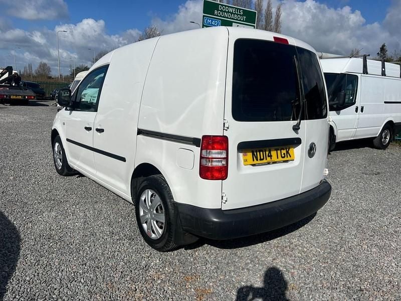 Used VW Caddy Startline 102 HP (75 kW) 2014 White MPV