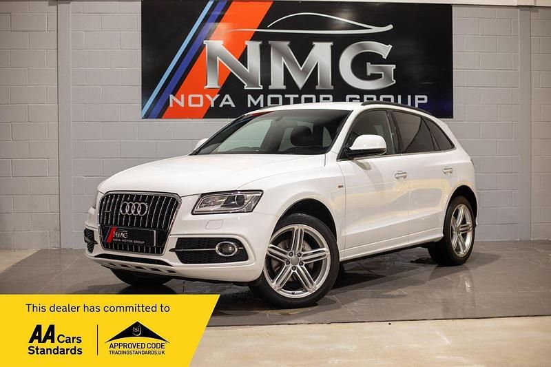Used Audi Q5 S-line plus 190 HP (139 kW) 2016 White SUV