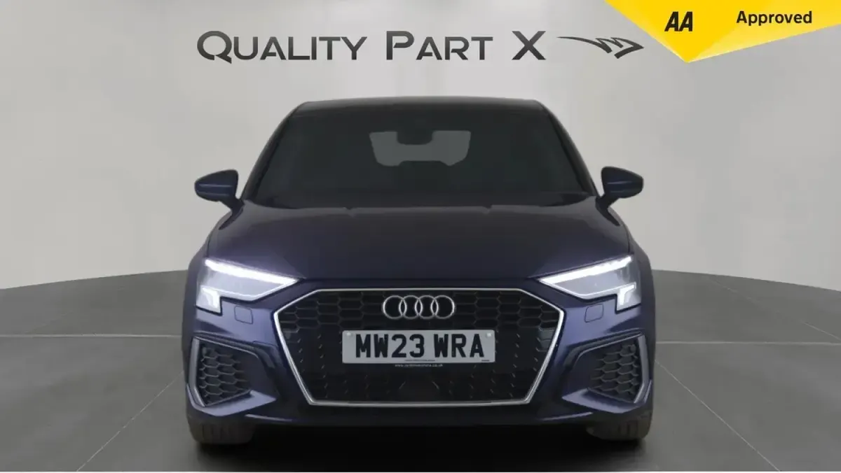 Used Audi A3 Sportback S-Line 110 HP (80 kW) 2023 Blue Hatchback