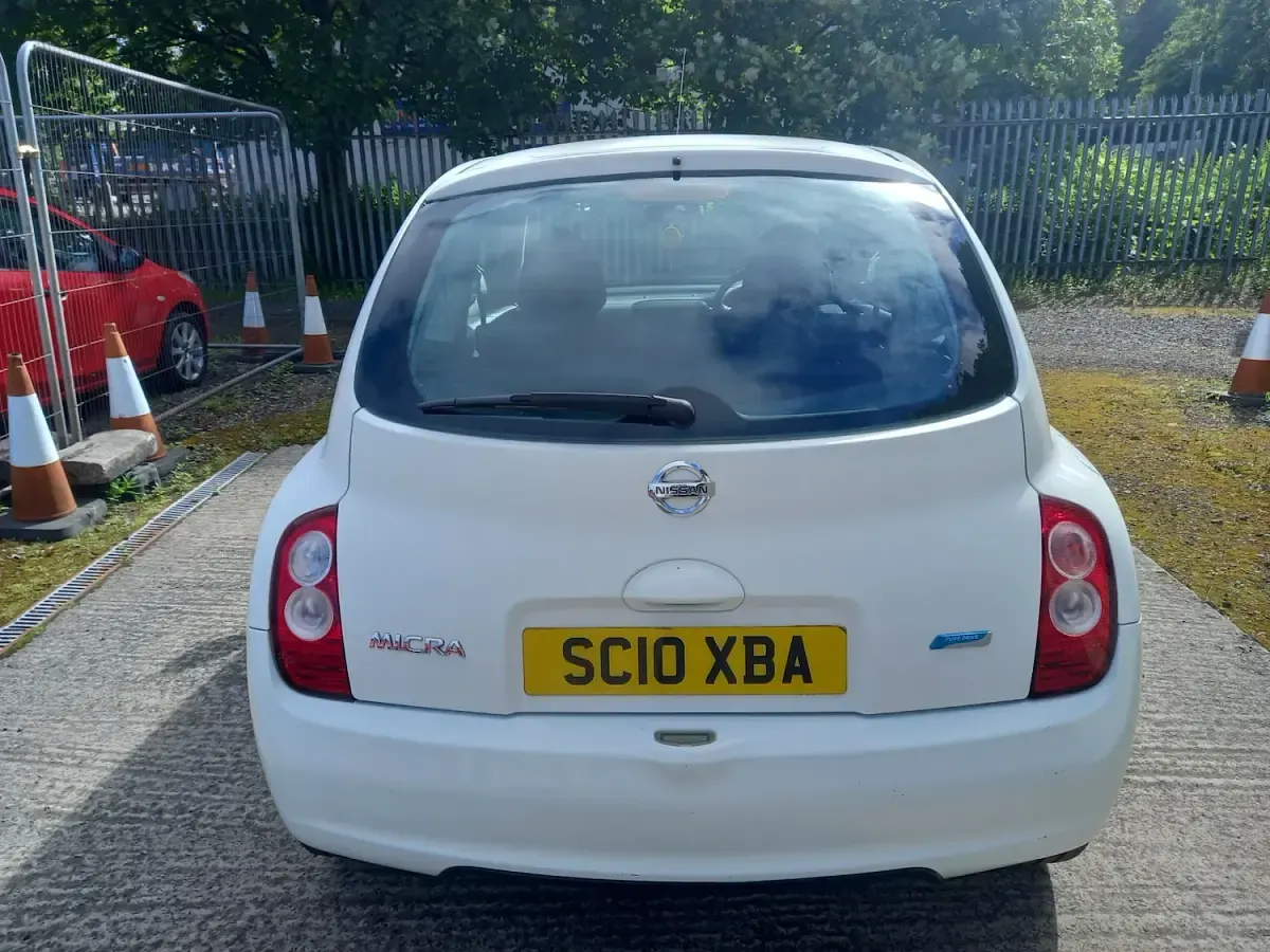 Used Nissan Micra N-TEC 2010 White Hatchback