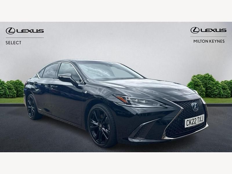 Black Used 2022 Lexus ES300H Sport Line Sedan | £29,500 (Fair price) - Image 1/3
