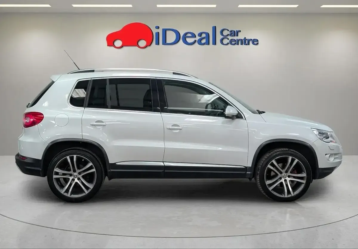 Used VW Tiguan 140 HP (102 kW) 2010 White SUV