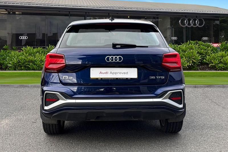 Used Audi Q2 S-Line 150 HP (110 kW) 2023 Blue SUV