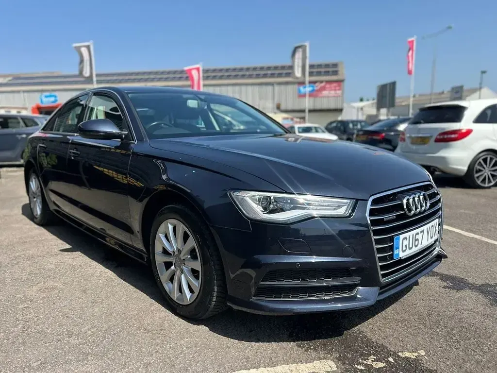Used Audi A6 Design 190 HP (139 kW) 2017 Blue Sedan