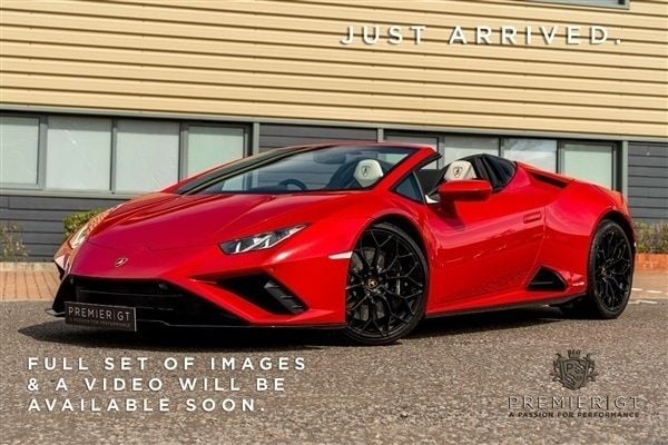 Red Used 2022 Lamborghini Huracán Cabriolet | £219,995 (Fair price) - Image 1/1