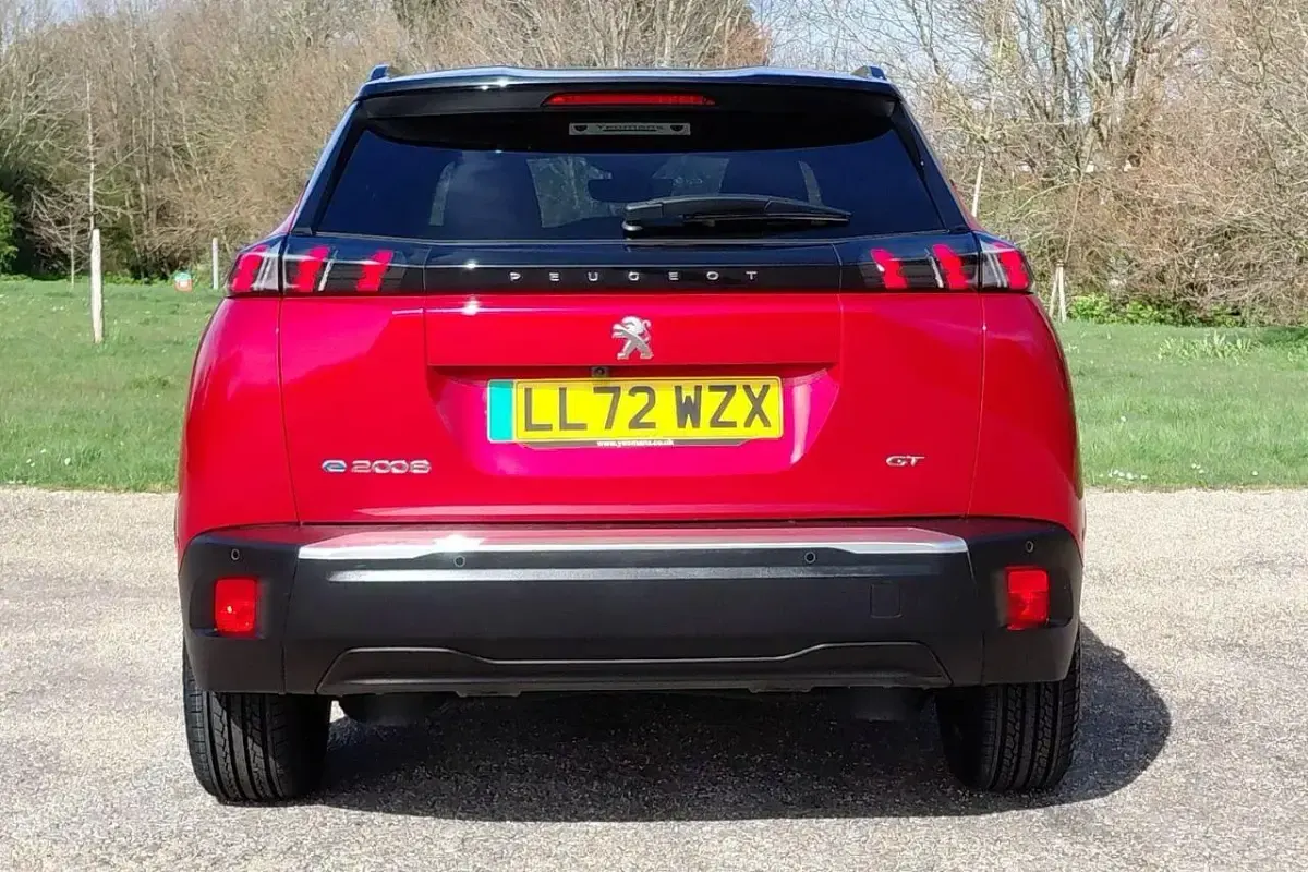 Used Peugeot e-2008 GT 98 kW (134 HP) 2022 Red SUV