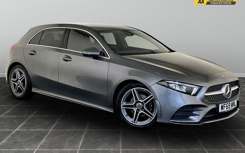 Grey Used 2020 Mercedes A200 AMG line Hatchback | £14,795 (Good price) - Image 1/2
