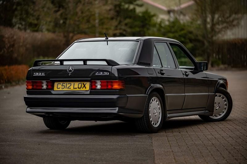 Used Mercedes 190 2023 Black Sedan