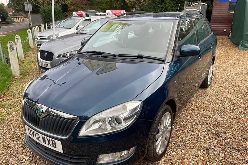 Blue Used 2012 Skoda Fabia Elegance Estate | £3,494 (Fair price) - Image 1/1