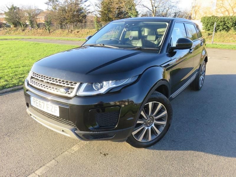 Black Used 2017 Land Rover Range Rover evoque SE Estate | £9,990 (Good price) - Image 1/4