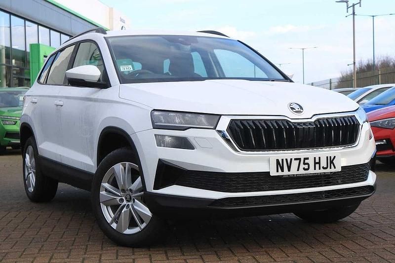 New Skoda Karoq SE 85 HP (62 kW) 2025 Moon white metallic SUV