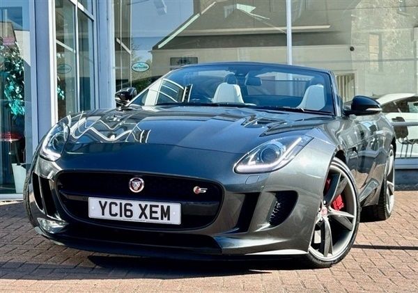 Grey Used 2016 Jaguar F-Type S Cabriolet | £29,250 (Fair price) - Image 1/1