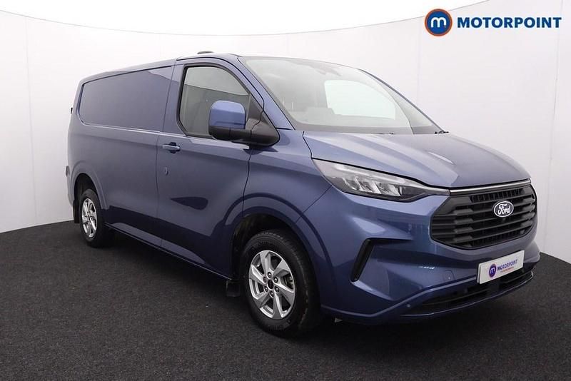 Blue Used 2024 Ford Transit Custom Limited Van | £24,899 (Fair price) - Image 1/4