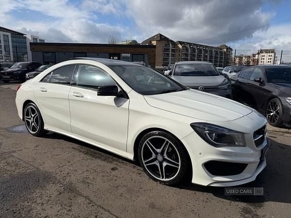 Used Mercedes CLA200 AMG 136 HP (100 kW) 2014 White Sedan