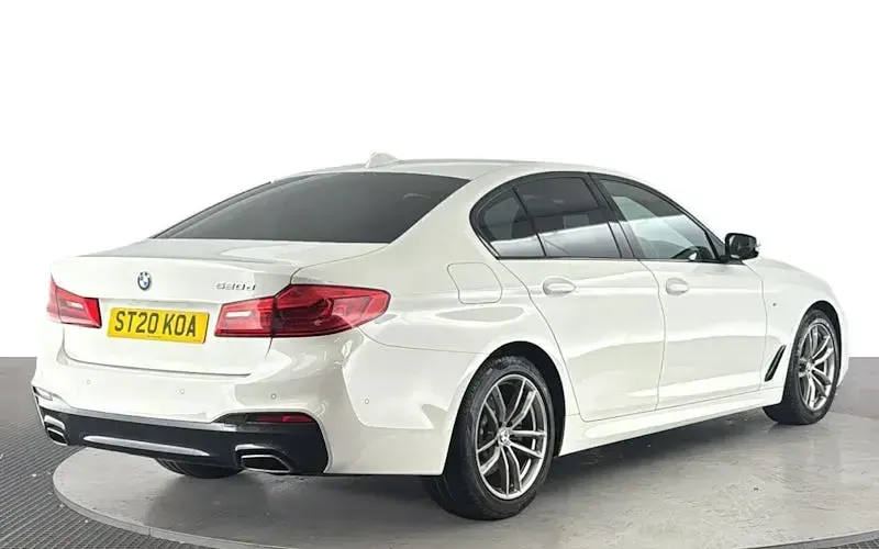 Used BMW 520 M Sport 190 HP (139 kW) 2020 White Sedan