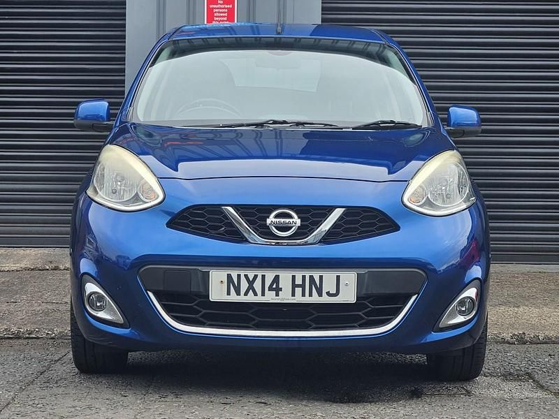 Used Nissan Micra Tekna 80 HP (58 kW) 2014 Blue Hatchback