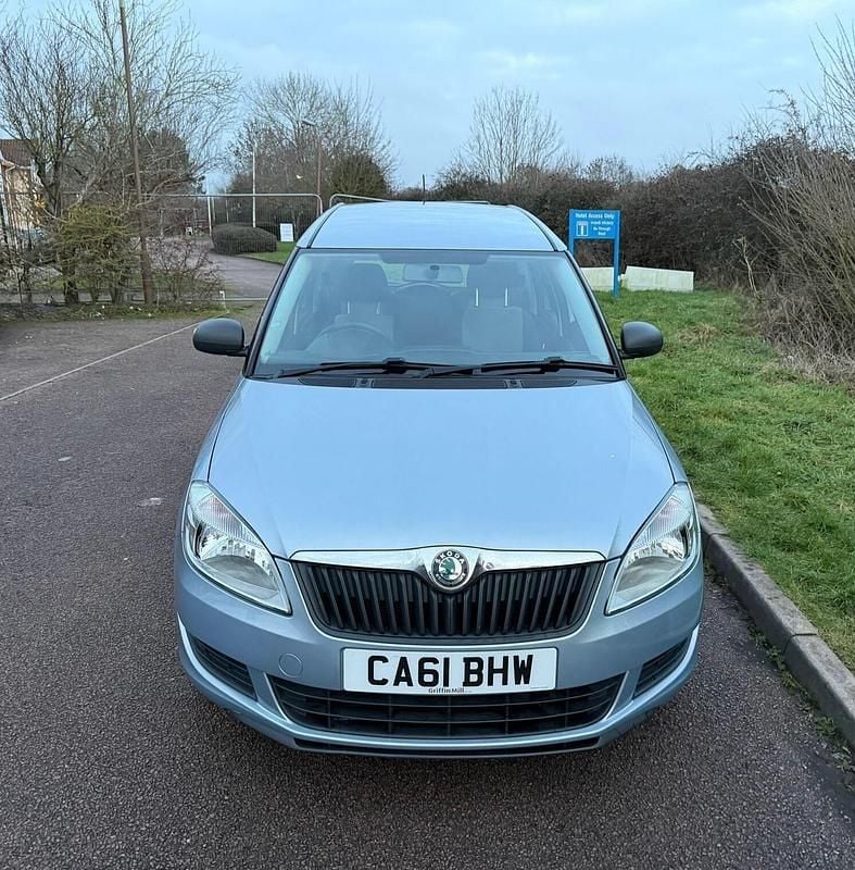 Used Skoda Roomster 105 HP (77 kW) 2011 Blue MPV