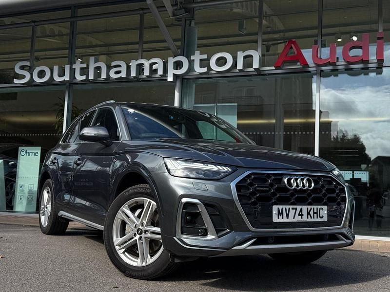Grey Used 2024 Audi Q5 S-Line SUV | £36,449 (Fair price) - Image 1/4