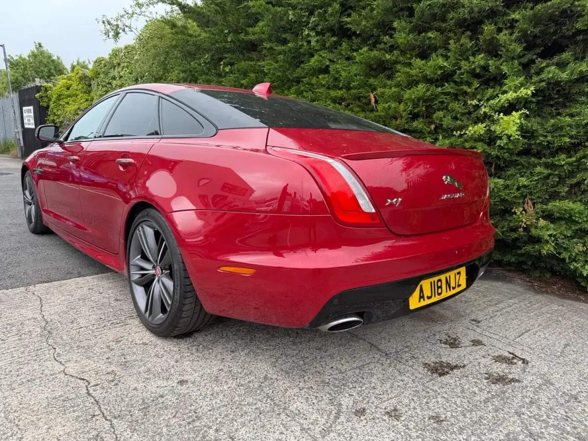 Used Jaguar XJ R-Sport 300 HP (220 kW) 2018 Red Sedan