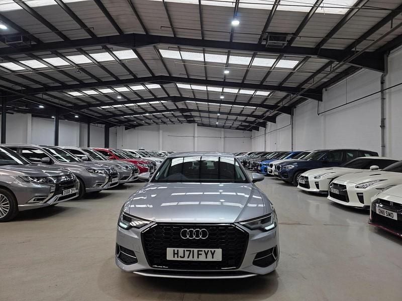 Begagnad Audi A6 Sport 2021 Silver Sedan