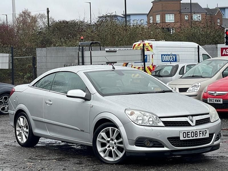 Silver Used 2008 Vauxhall Astra Cabriolet Design Edition Cabriolet | £1,495 (Fair price) - Image 1/4