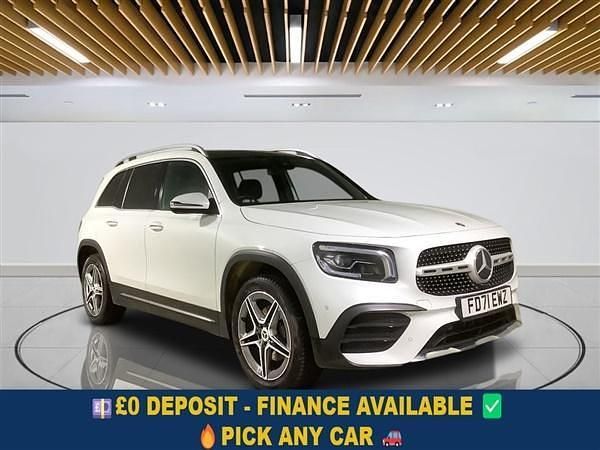 White Used 2022 Mercedes GLB200 AMG line SUV | £22,499 (A bit pricey) - Image 1/1