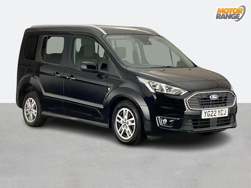 Black Used 2022 Ford Tourneo Connect Titanium MPV | £15,895 (A bit pricey) - Image 1/4
