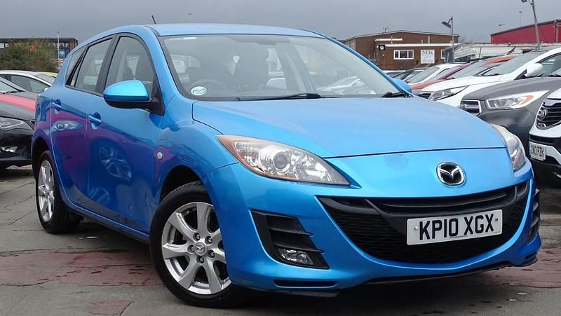 Begagnad Mazda 3 150 HK (110 kW) 2010 Blå Halvkombi
