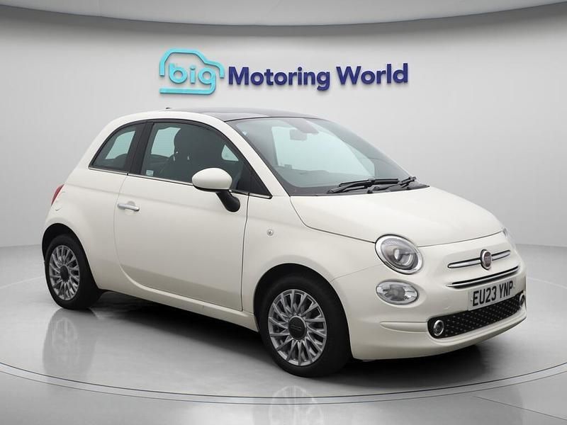 White Used 2023 Fiat 500 S Hatchback | £8,500 (Good price) - Image 1/4