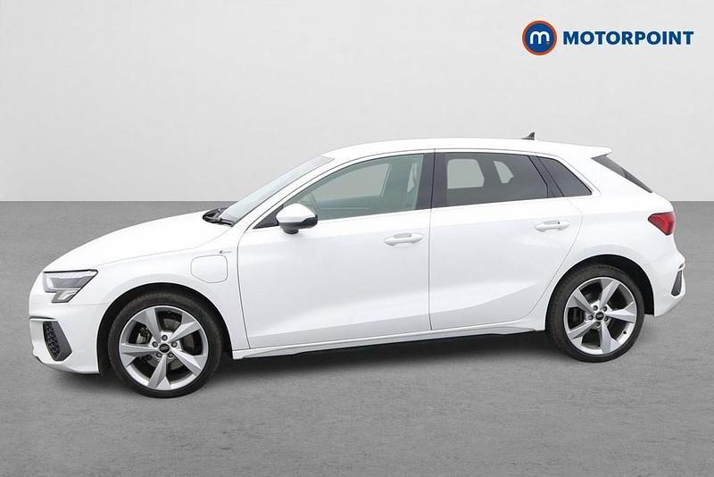 Used Audi A3 e-tron S-Line 2022 White Hatchback