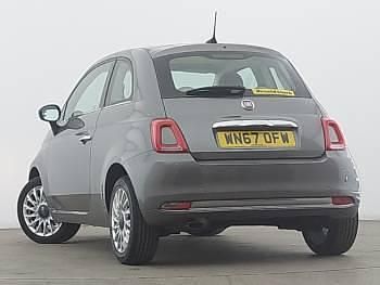 Used Fiat 500 Lounge 69 HP (50 kW) 2017 Grey Hatchback