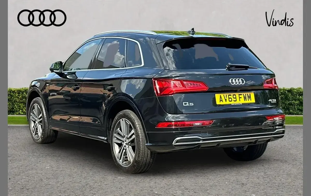 Used Audi Q5 S-Line 187 HP (137 kW) 2019 Black SUV