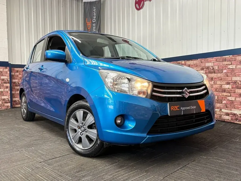 Used Suzuki Celerio SZ4 68 HP (50 kW) 2015 Blue Hatchback