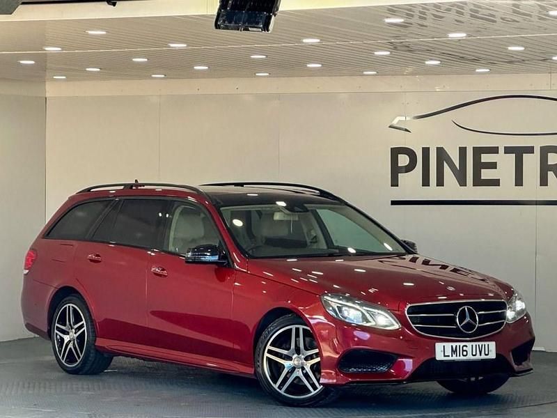 Used Mercedes E220 Premium Plus 2016 Red Estate