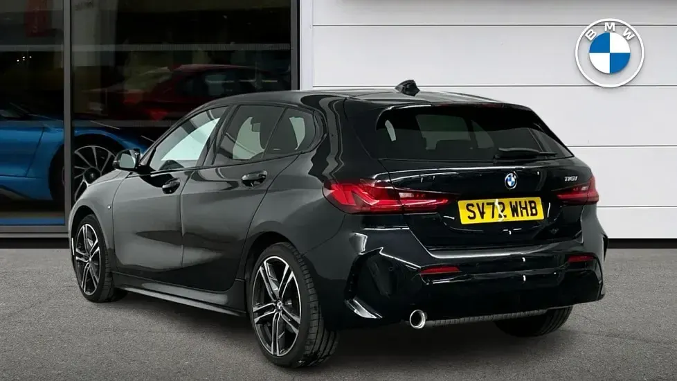 Used BMW 118 M Sport 134 HP (98 kW) 2022 Black Hatchback