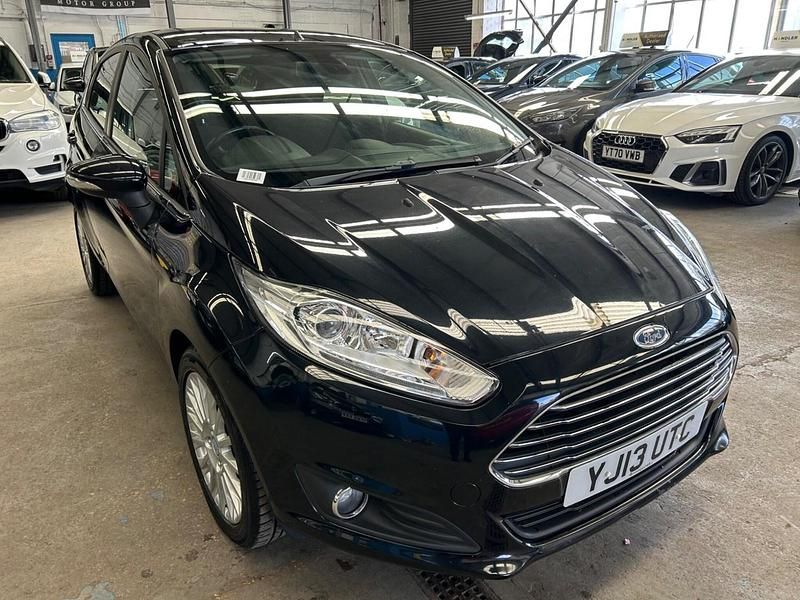Used Ford Fiesta Titanium 2013 Black Hatchback