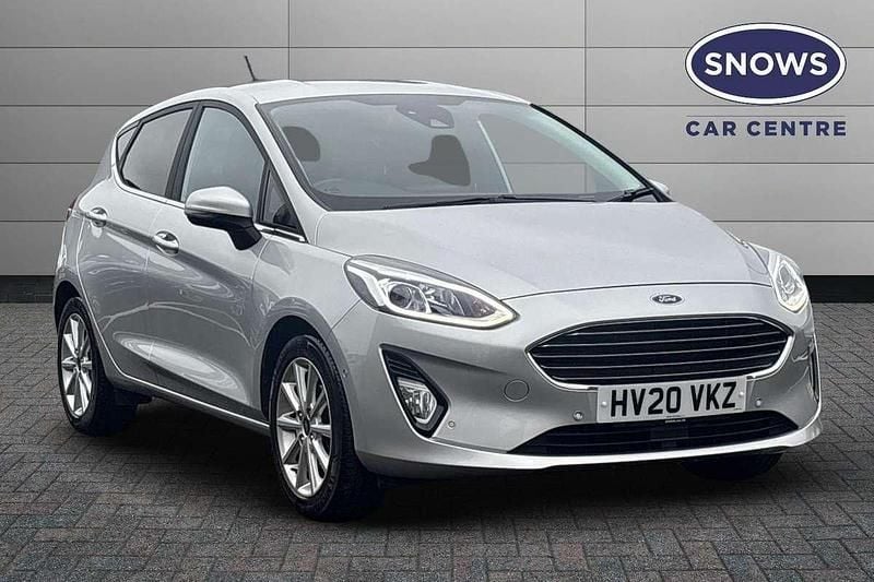 Silver Used 2020 Ford Fiesta Titanium Hatchback | £13,749 (Fair price) - Image 1/4