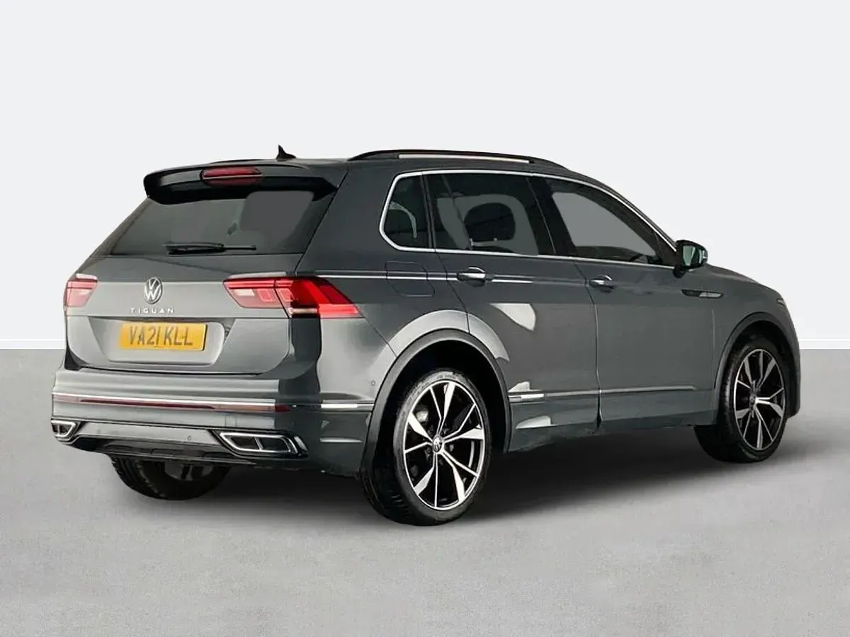 Used VW Tiguan R-line 150 HP (110 kW) 2021 Grey SUV