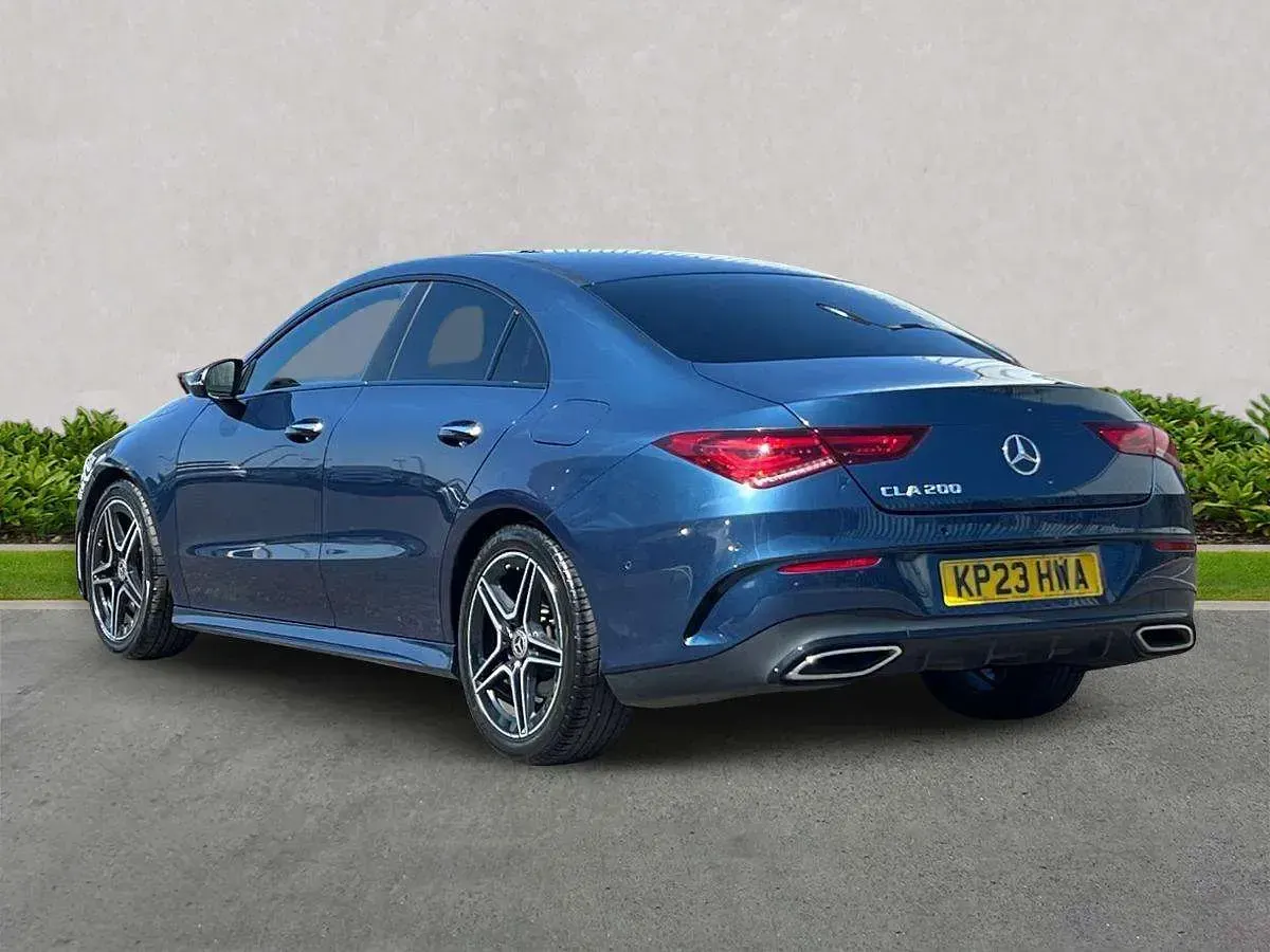 Used Mercedes CLA200 AMG Line Premium 2023 Blue Coupe