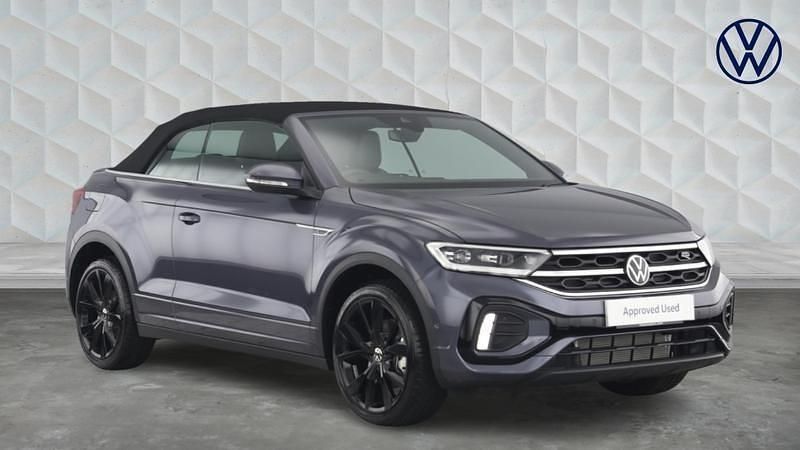 Grey Used 2025 VW T-Roc R-line SUV | £32,146 - Image 1/4