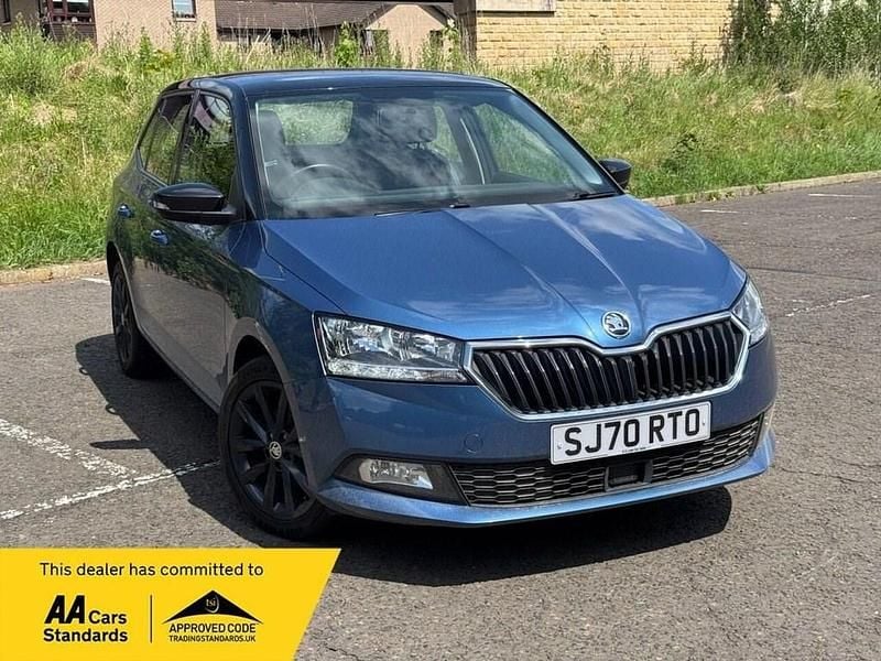 Blue Used 2020 Skoda Fabia Colour Edition Hatchback | £10,750 (Fair price) - Image 1/4